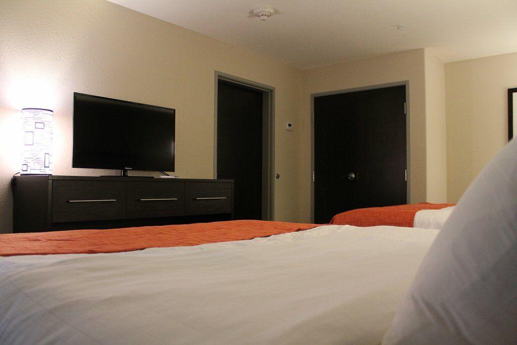 Holiday Inn Express Hotel & Suites Glasgow By Ihg Buitenkant foto